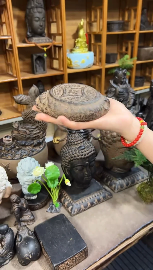 陶土【火山泥】金蟾小底座