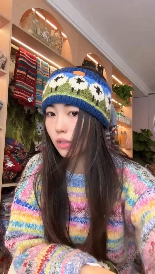 羊毛小羊羊毛发带
