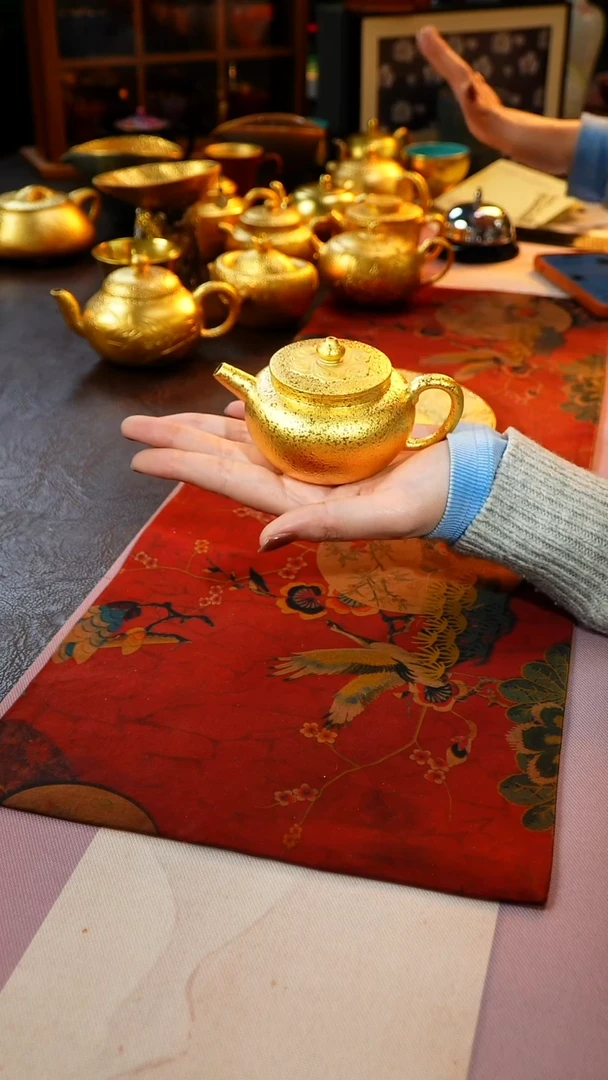茶杯紫砂【宜景窑系列】金壶