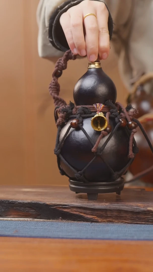 447号链接精品大漆葫芦现货现发[一物一拍]