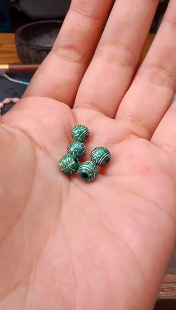 【 肖钟出品 】配珠随发6颗