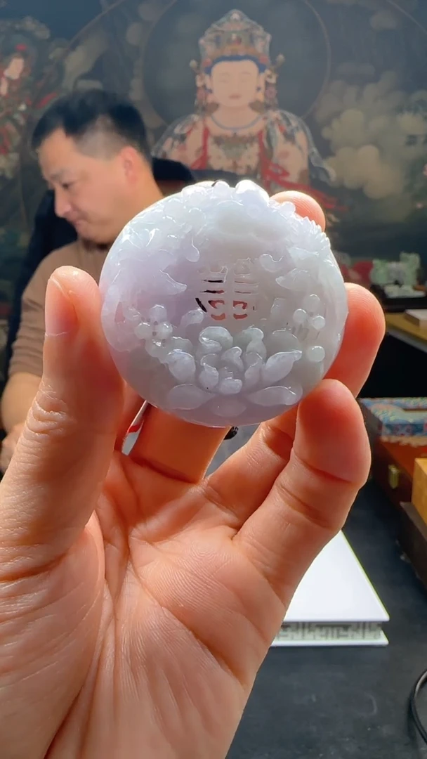 【闪购商品】定制翡翠未镶嵌L-@@QJXC12163