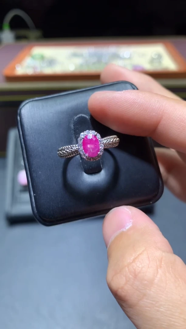 【闪购商品】红宝石戒指未镶嵌W63（随机性发货只发一单）