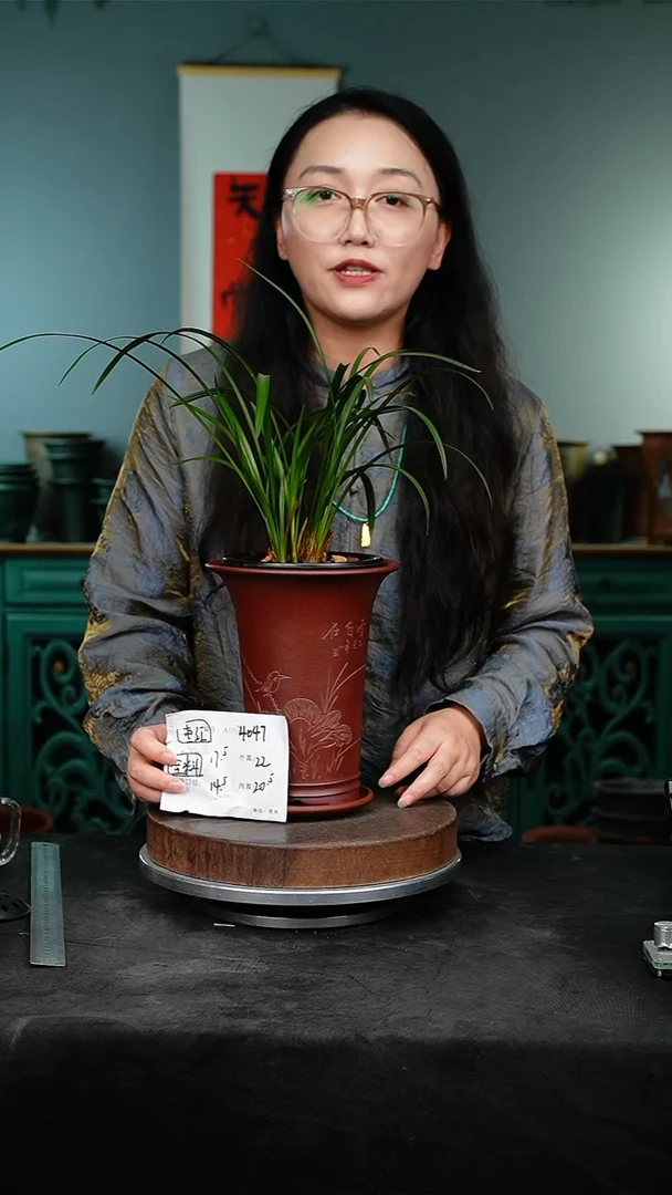 紫砂花盆花卉园艺4047+z