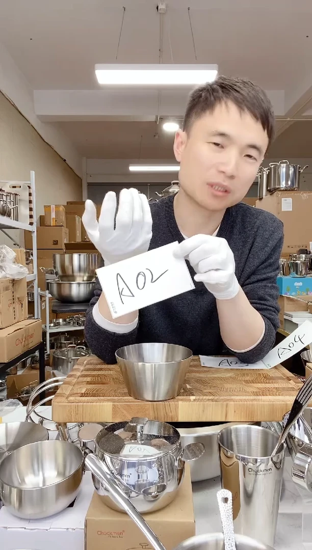 A02 微瑕小怪兽锥形碗