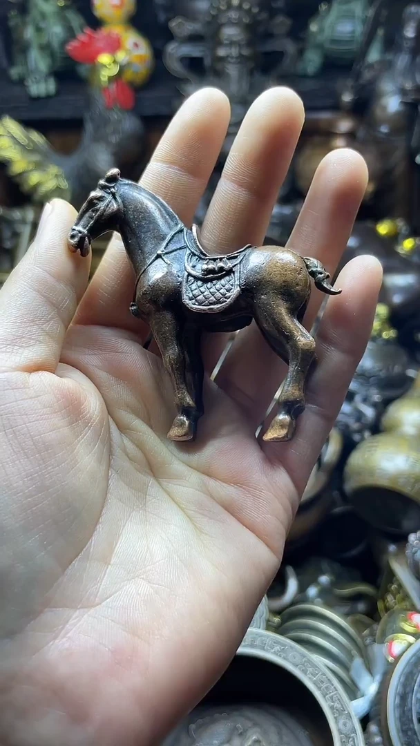 闪购链接，点击下单，有运费险，铜摆件