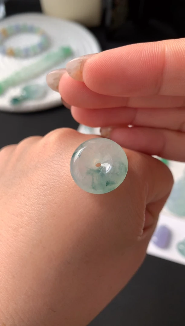 未镶嵌定制翡翠尺寸17.4*5.5