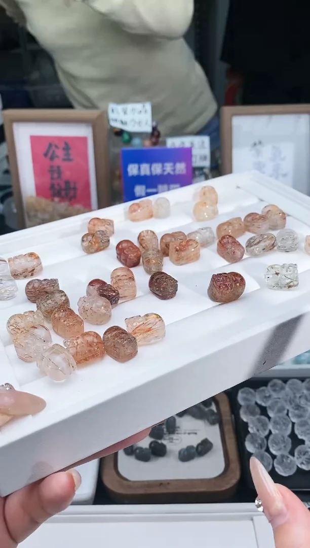 【闪购商品】水晶颈饰未镶嵌44a多样性发其一/3.5/1个