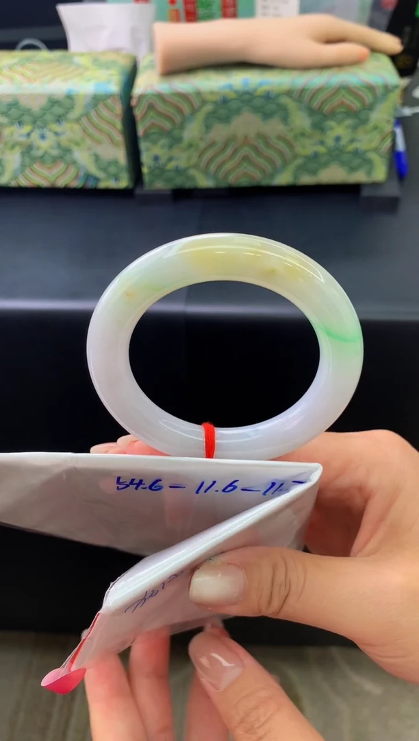 未镶嵌手镯翡翠翡翠手镯Q194圈口54