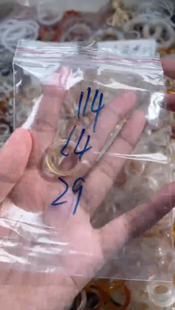 玛瑙/玉髓戒指未镶嵌114