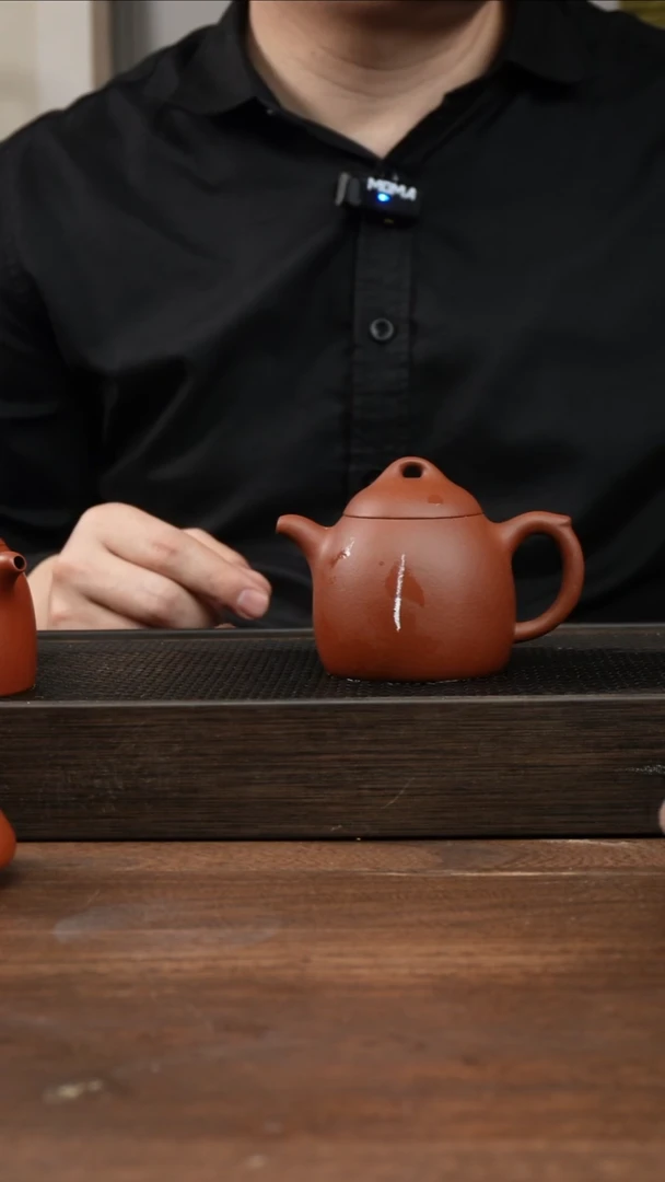 茶杯紫砂红清水新款秦权    170CC    微瑕