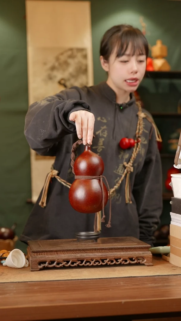 174号精品天然大漆酒葫芦一物一拍~