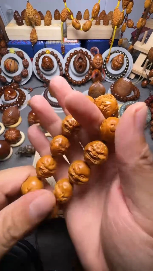 手串橄榄核恶僧金刚结