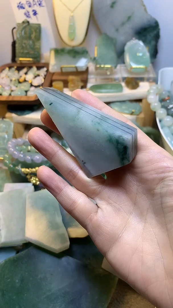 未镶嵌挂件翡翠诺 缅甸A货翡翠，没有运费险