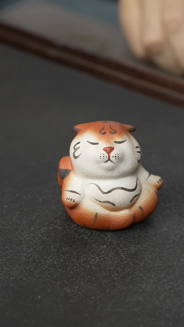 紫砂茶宠小打坐虎