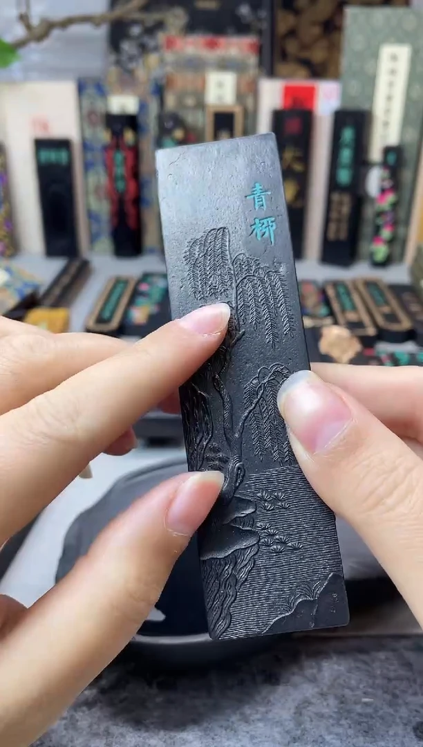 墨金堂 2两 高定版 油  杨柳依依