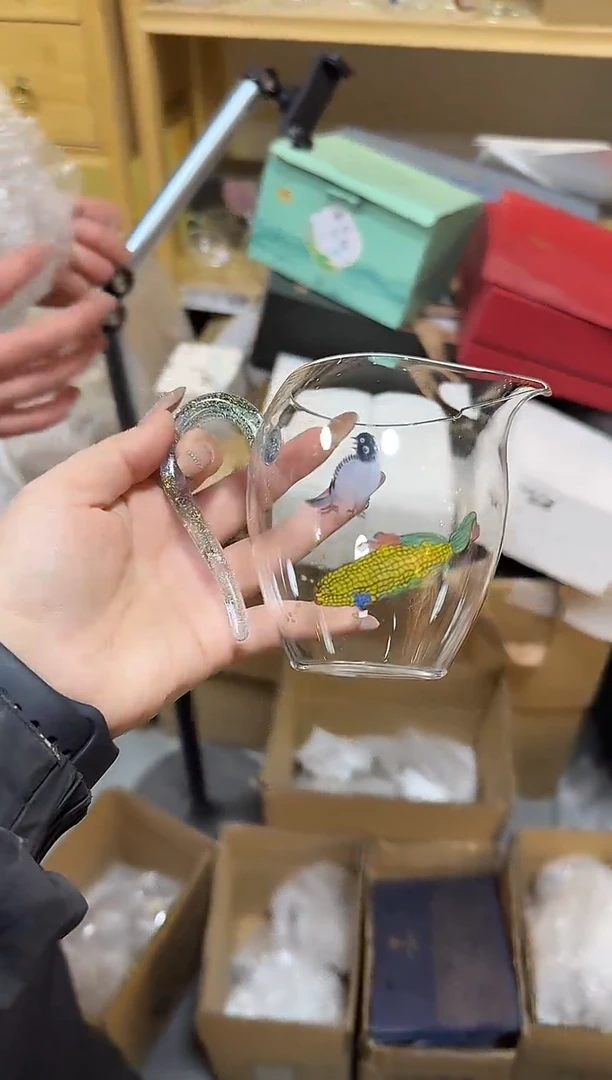 手绘怡然公道杯270