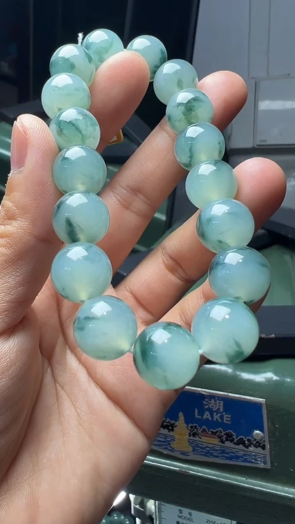 未镶嵌手链翡翠缅甸翡翠A货卡12左右