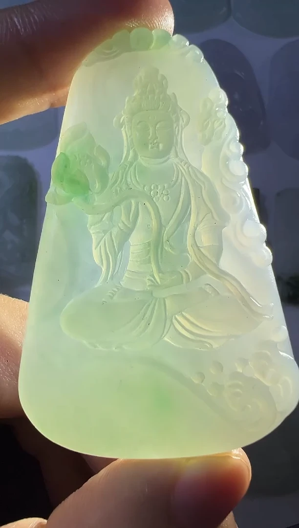 定制翡翠未镶嵌牌子