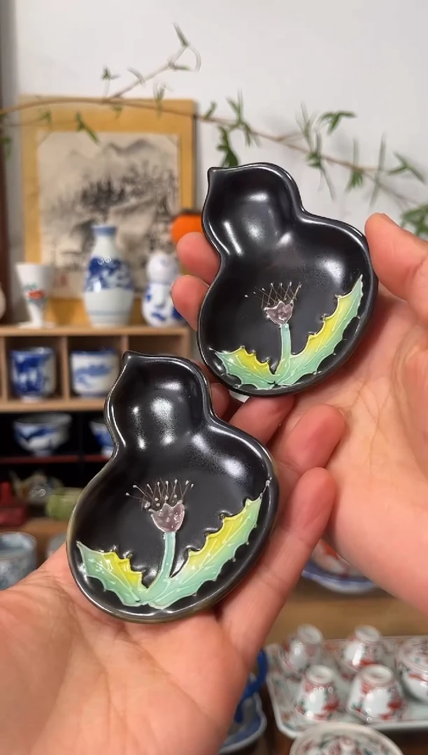 瓷片香岚舍日瓷闪购5文山一对