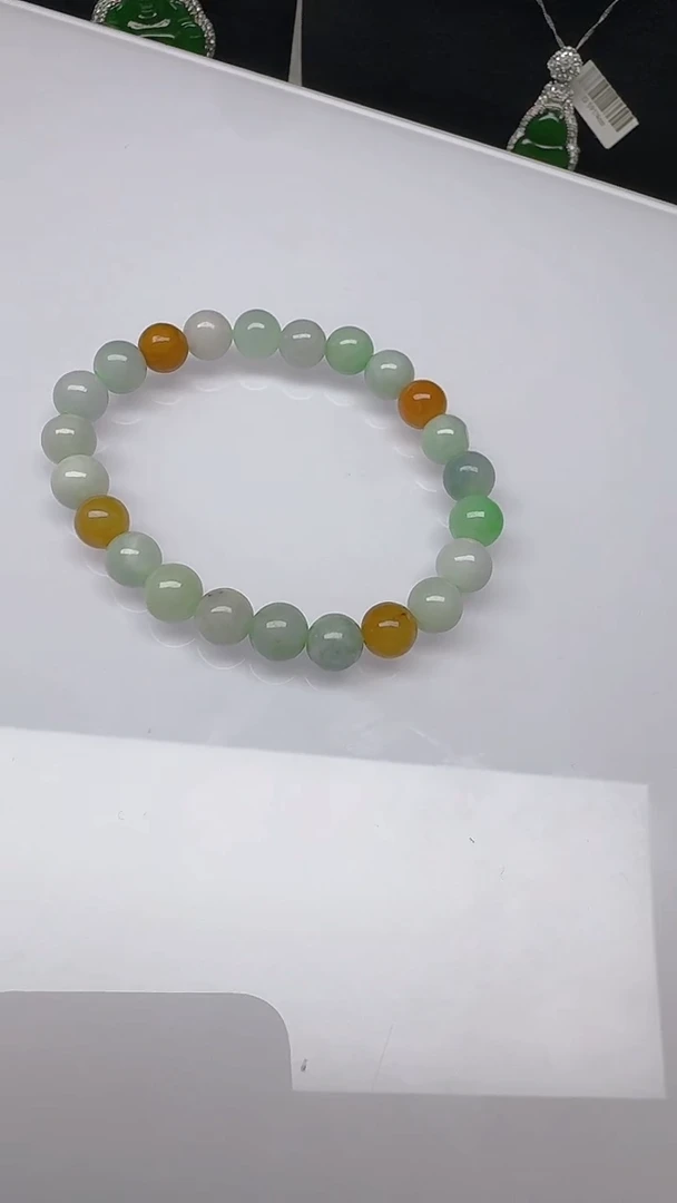未镶嵌手链翡翠手链