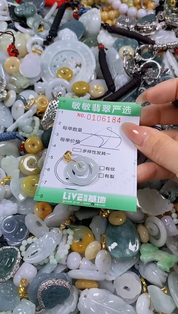 【闪购商品】翡翠颈饰未镶嵌闪购0106184多样性发其一