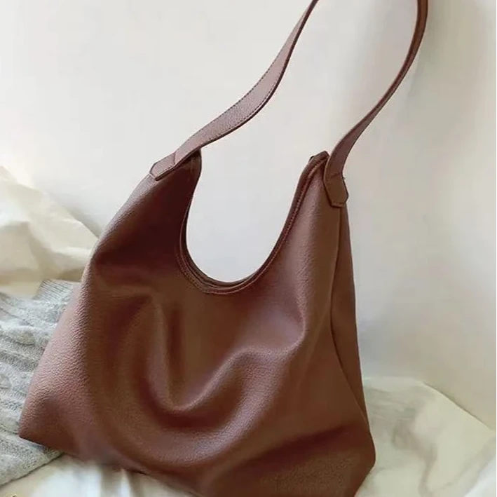 【1】轻奢斜挎单肩女包小众复古百搭休闲日系韩版简约时尚撞色