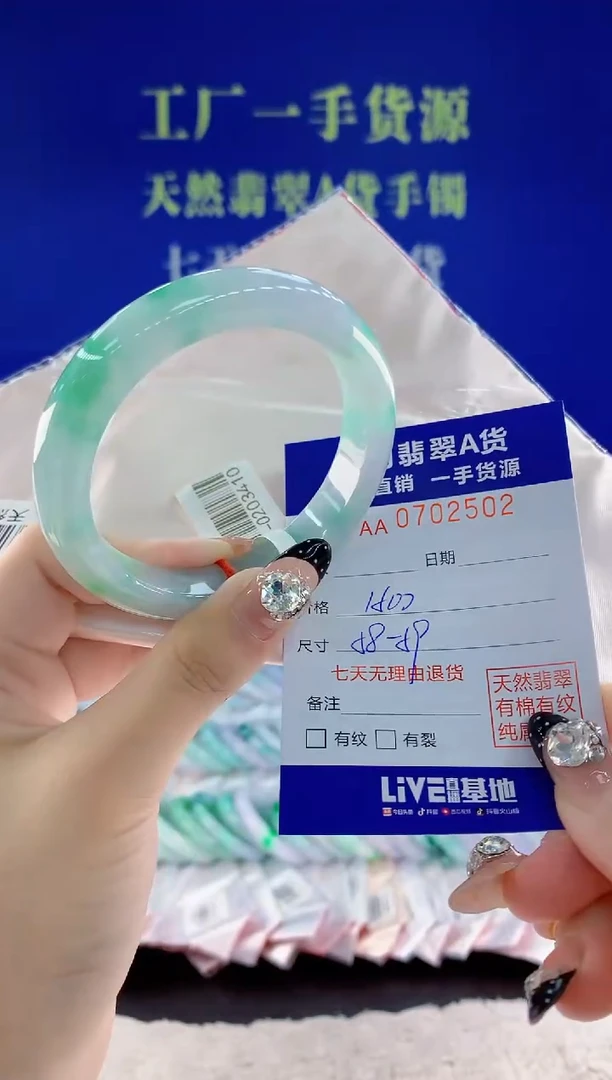 未镶嵌手镯翡翠02天然翡翠A货