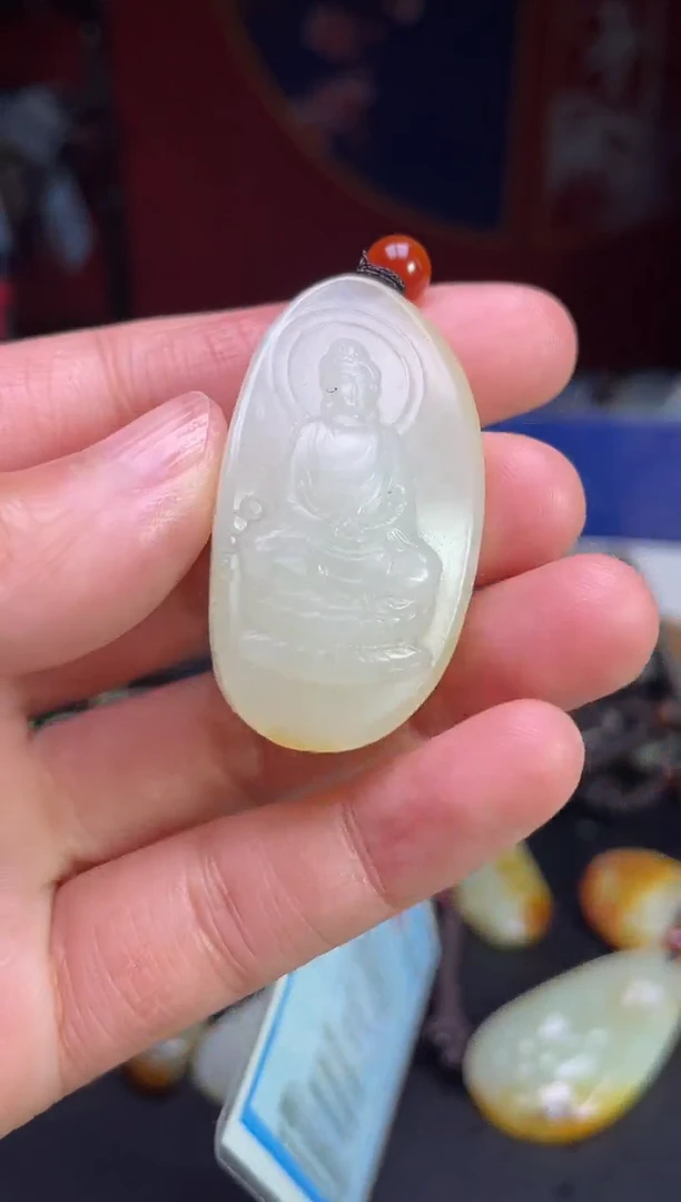 颈饰未镶嵌和田玉123