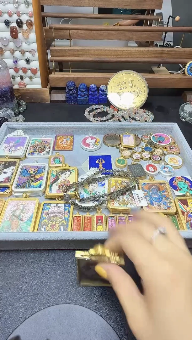 花岗石铁合金E****୭精美项链