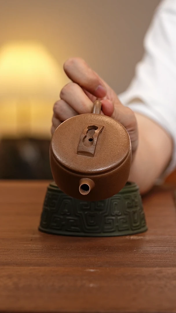 茶壶紫砂老段汉瓦