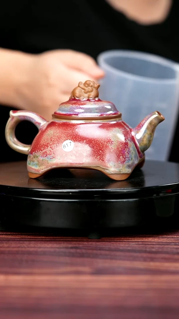 杯子817#李朝斐一级原矿钧瓷富甲四方