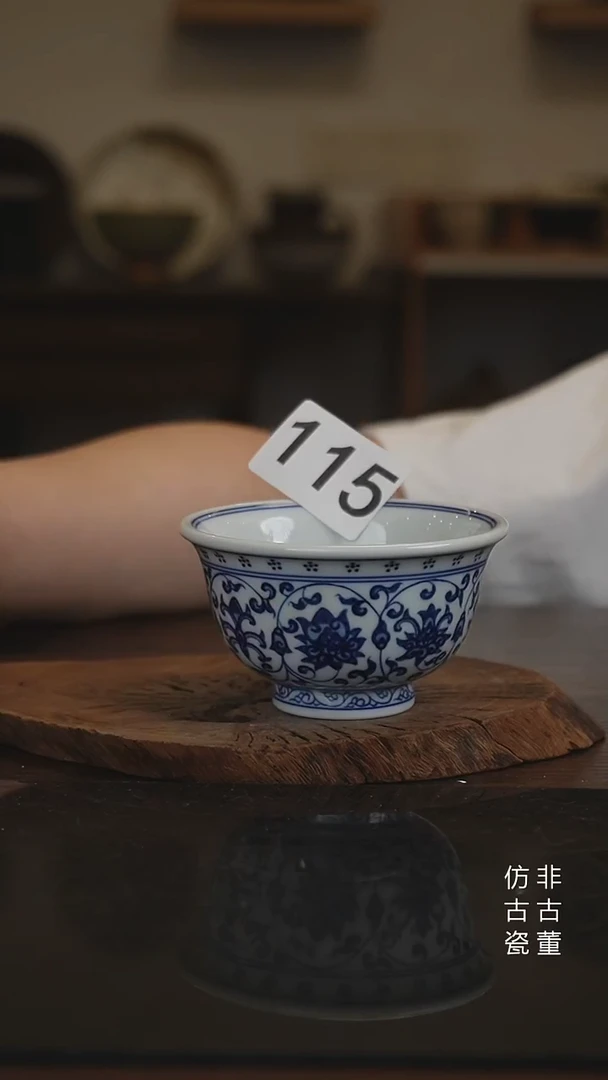 景德镇手工手绘陶瓷微瑕