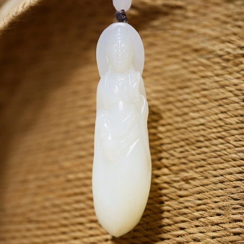吊坠(不含链)未镶嵌和田玉
