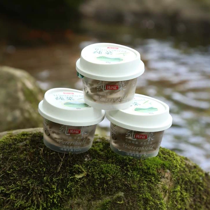 莼小丝送出口同款莼菜零食健康低脂低卡即食美味果冻口感65g*3