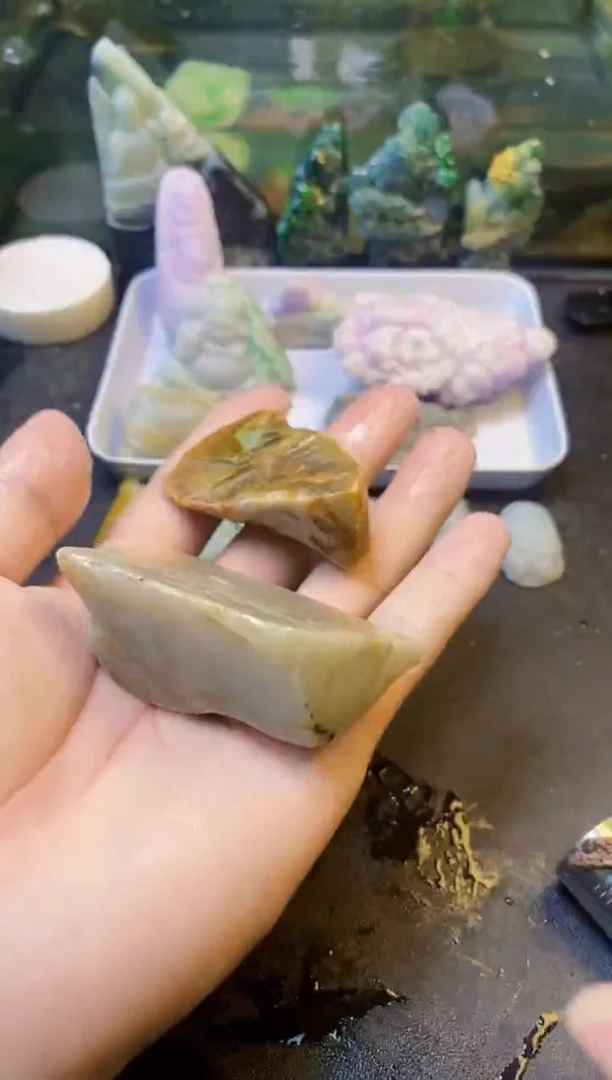 未镶嵌挂件翡翠天然翡翠024