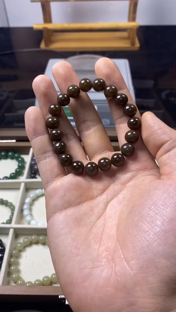 未镶嵌手串和田玉主播推荐！！