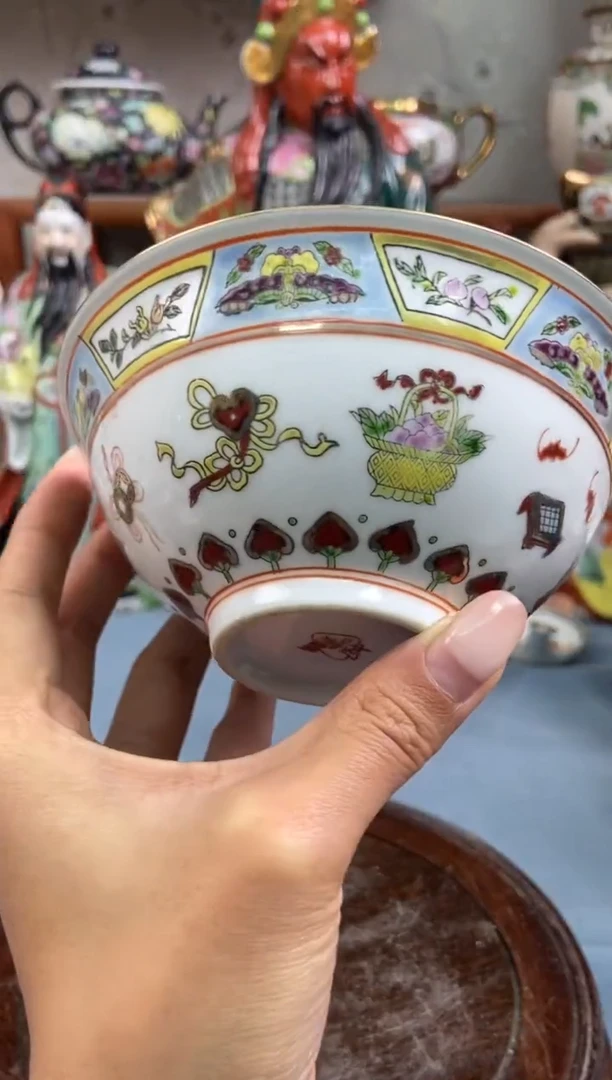 瓷片微瑕慎拍景德镇窑老厂瓷器单件