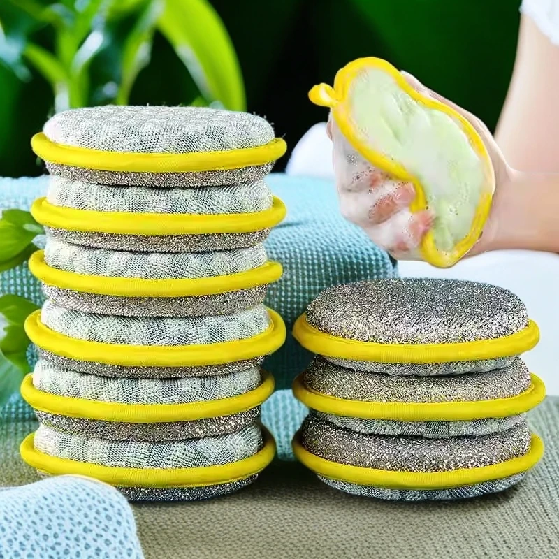 双面清洁棉洗碗海绵块厨房不沾油刷锅神器家用洗碗布百洁布魔力擦