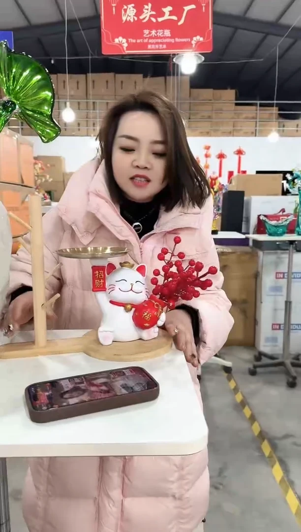 【闪购商品】玻璃于清花器M-早51