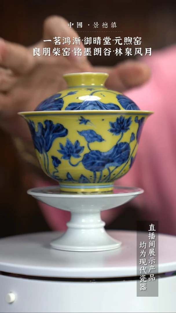 瓷片Y033家庭瓷器日用摆件