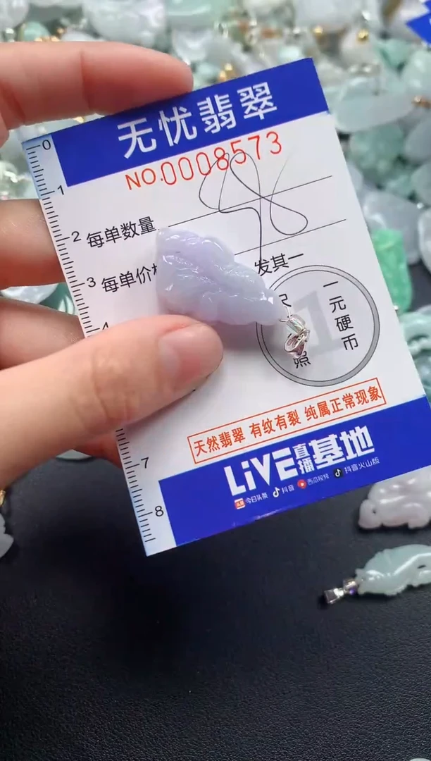 颈饰未镶嵌翡翠8573