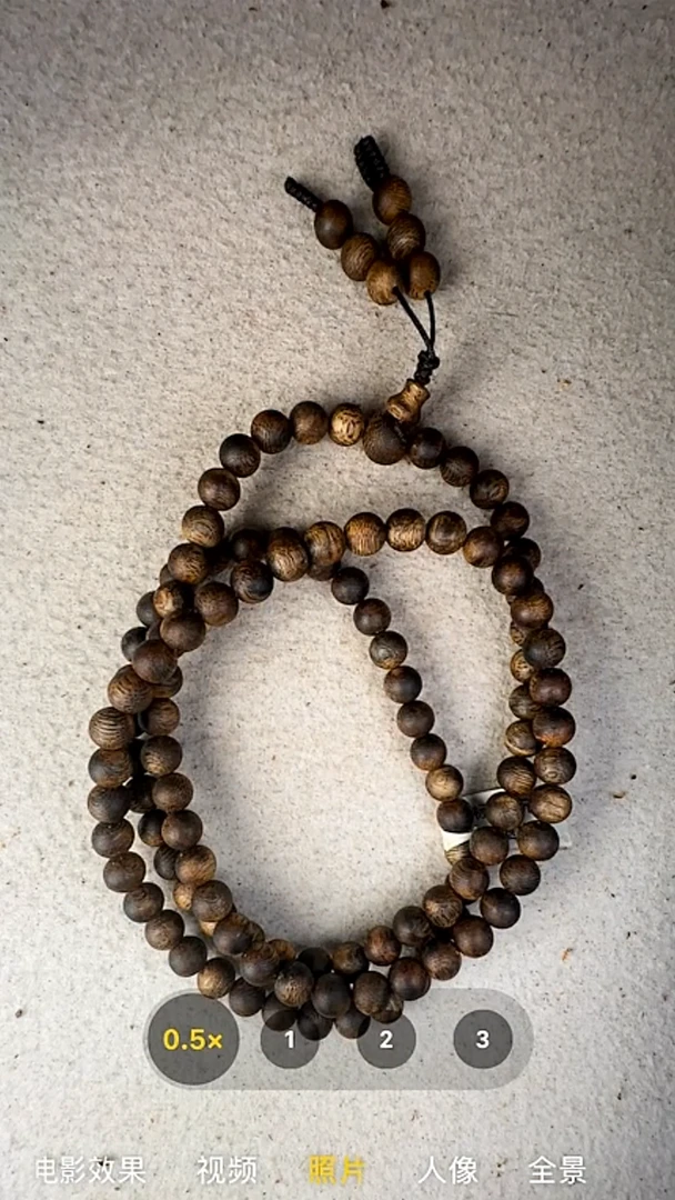 沉香手串7mm奇楠多圈手串45