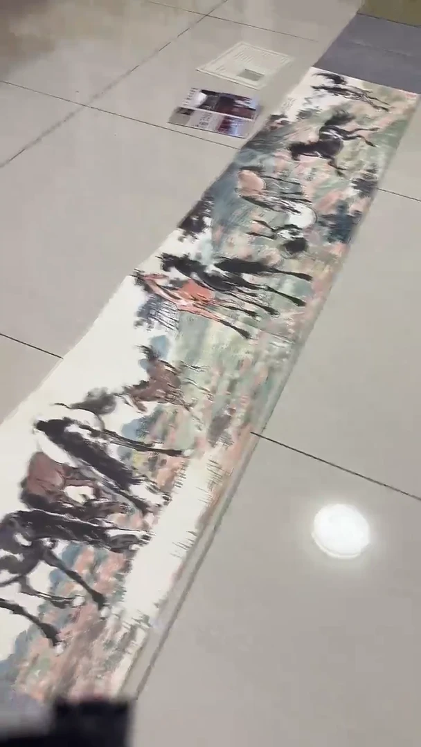 版画 悲鸿艺术/馆藏/十二生肖/春山十浚图