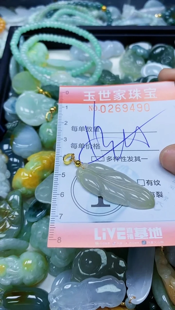 翡翠未镶嵌颈饰闪购0269490多样性发其一