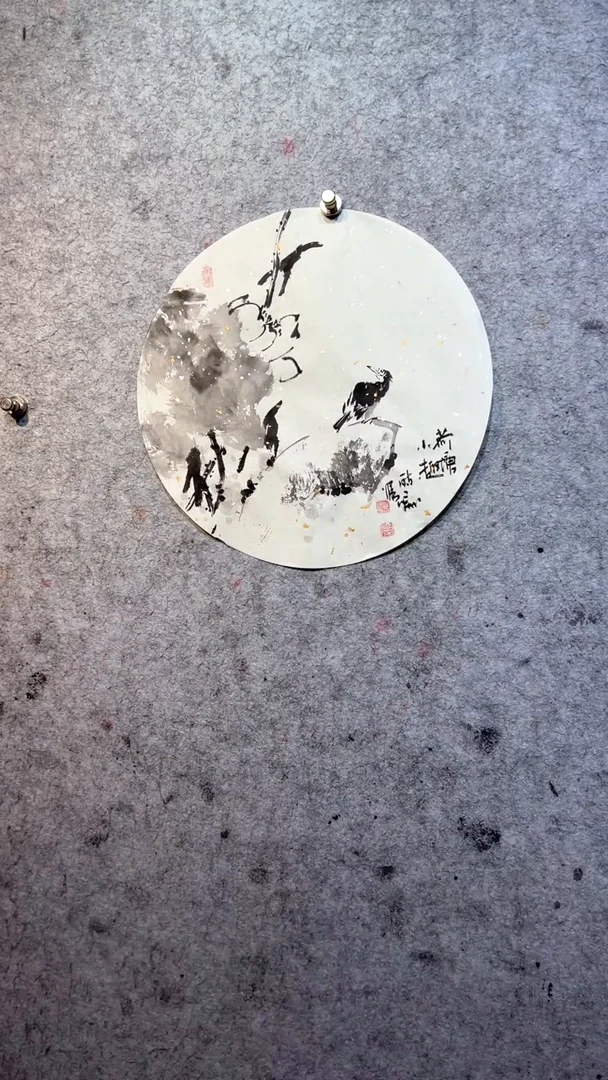 国画T****n张自学水墨国画38