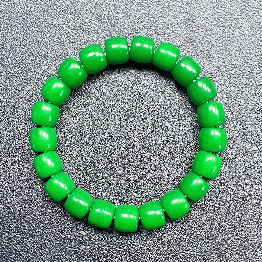 颗颗精挑10mm满色桶珠手链手串