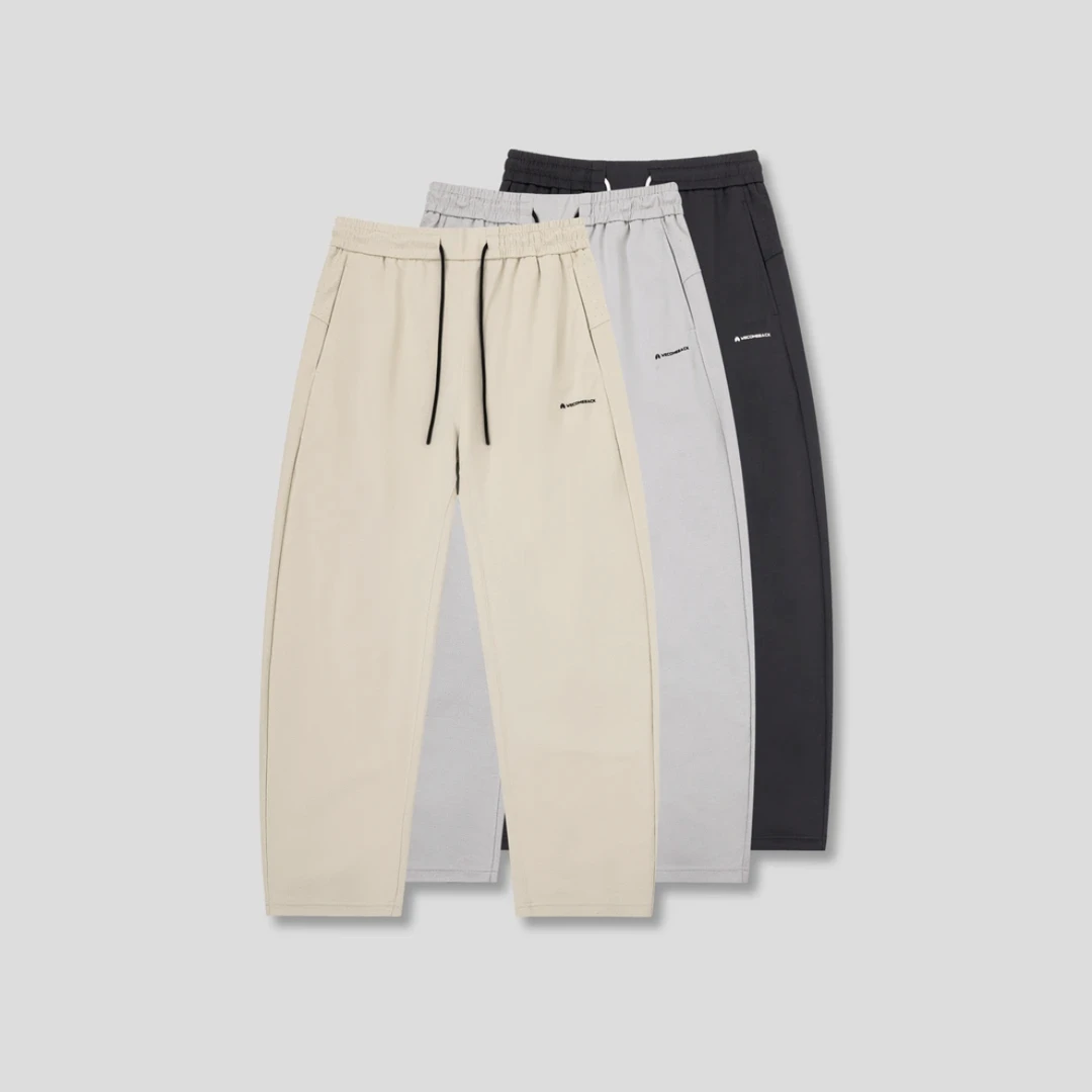 春夏新款简约百搭零压无束缚宽松亲肤舒适休闲长裤