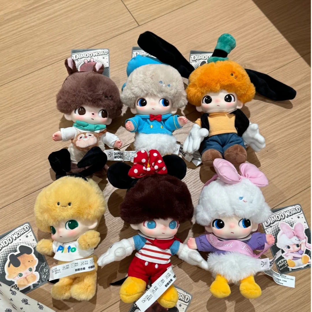 【黑妹带你踩数字】欧走对应精美搪胶毛绒盲盒摆件