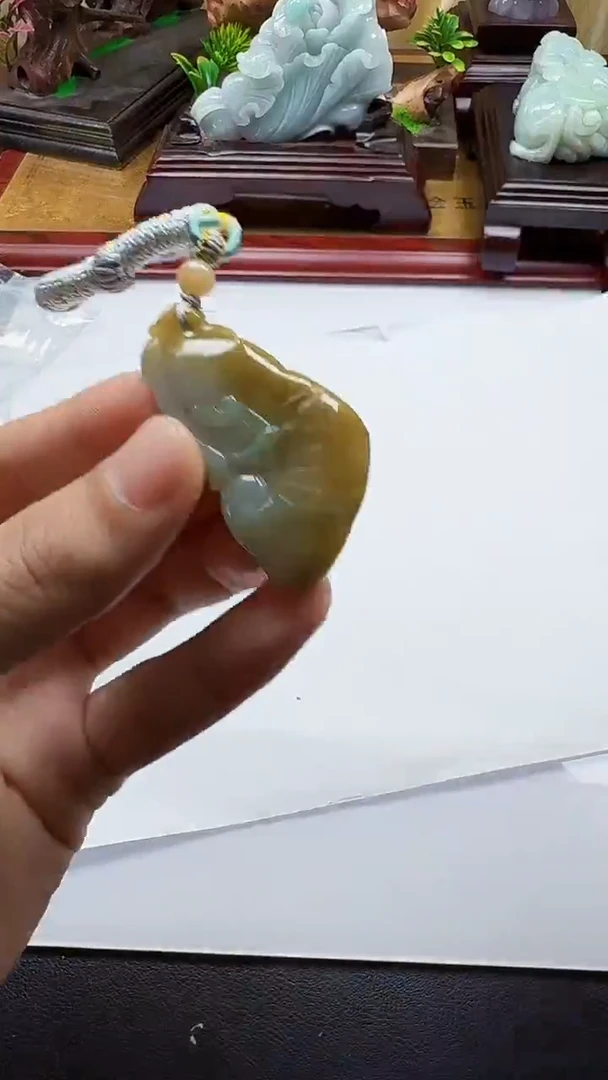 吊坠(不含链)未镶嵌翡翠1